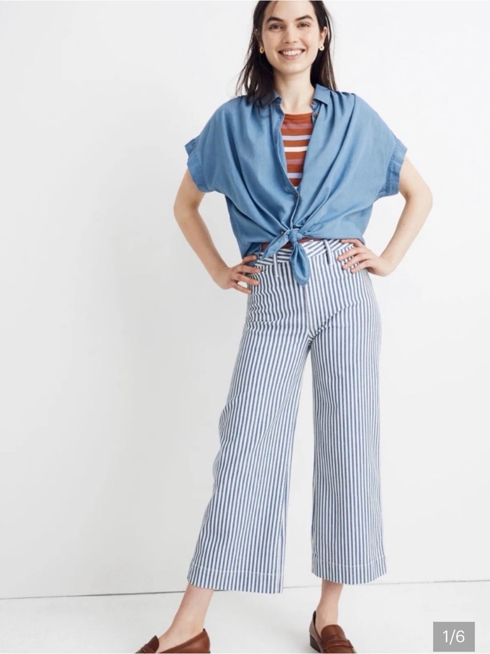 Madewell Emmett Cropped Pants